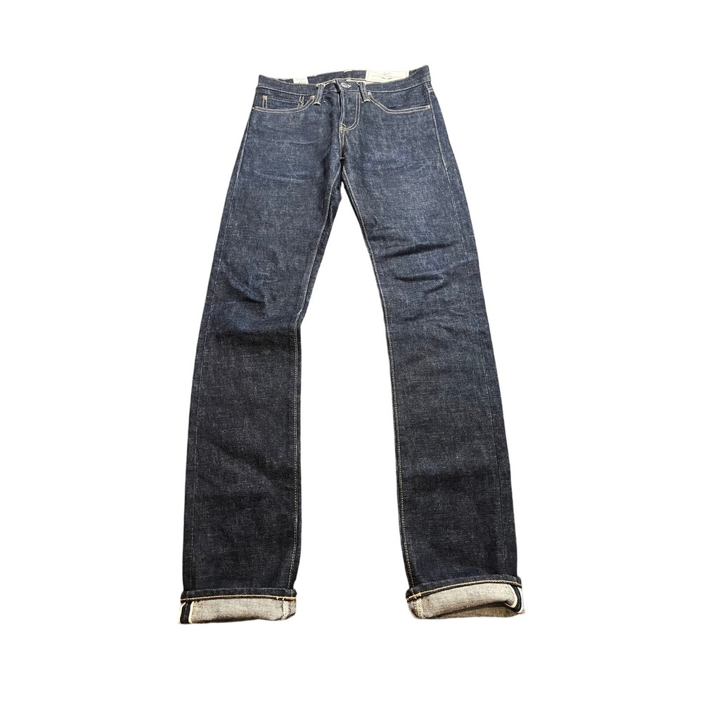 RGT Rogue Territory Selvedge Jeans Stanton Slim Straight Japan Mens Size 28 x 36